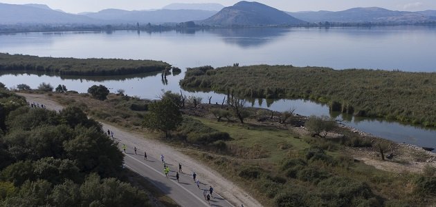 Ο 13ος Γύρος Λίμνης Ιωαννίνων από ψηλά