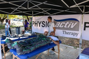 Ostracon και PHYSIO activ προσέφεραν υπηρεσίες αποθεραπείας στους δρομείς