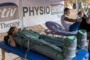 Ostracon και PHYSIO activ προσέφεραν υπηρεσίες αποθεραπείας στους δρομείς